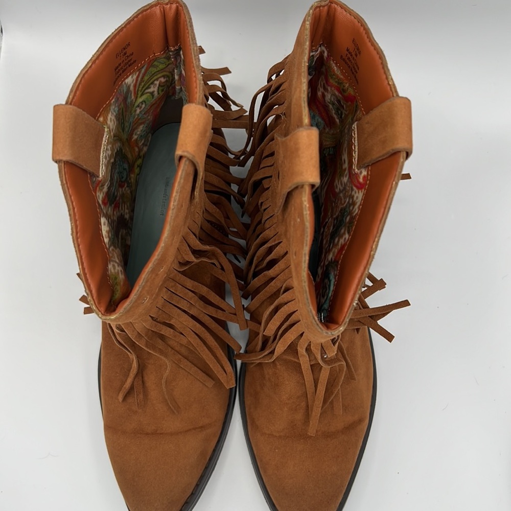 Miranda by Miranda Lambert Women's Light Brown Boots With Tassels Sz. 7.5M - Picture 12 of 12